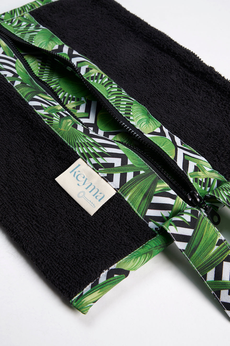Double Zipper Waterproof Pouch - Tropical Vibes