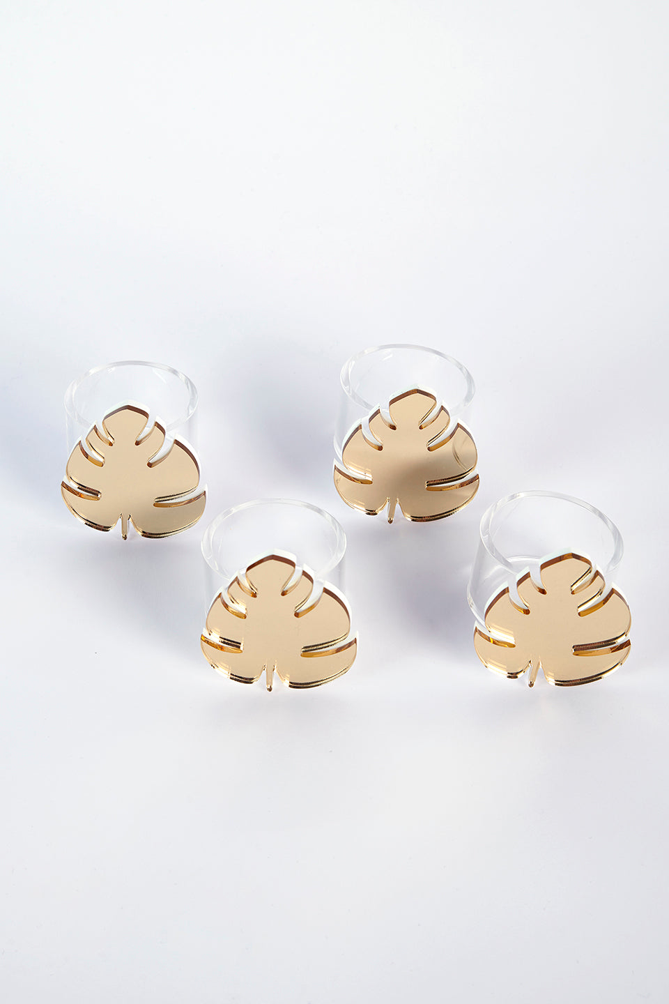 Acrylic Napkin Rings - Maui (set of 4)